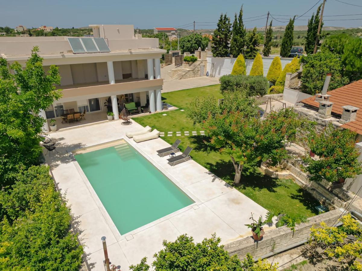 Blue Sky Villa In Crete Epano Vathia Εξωτερικό φωτογραφία