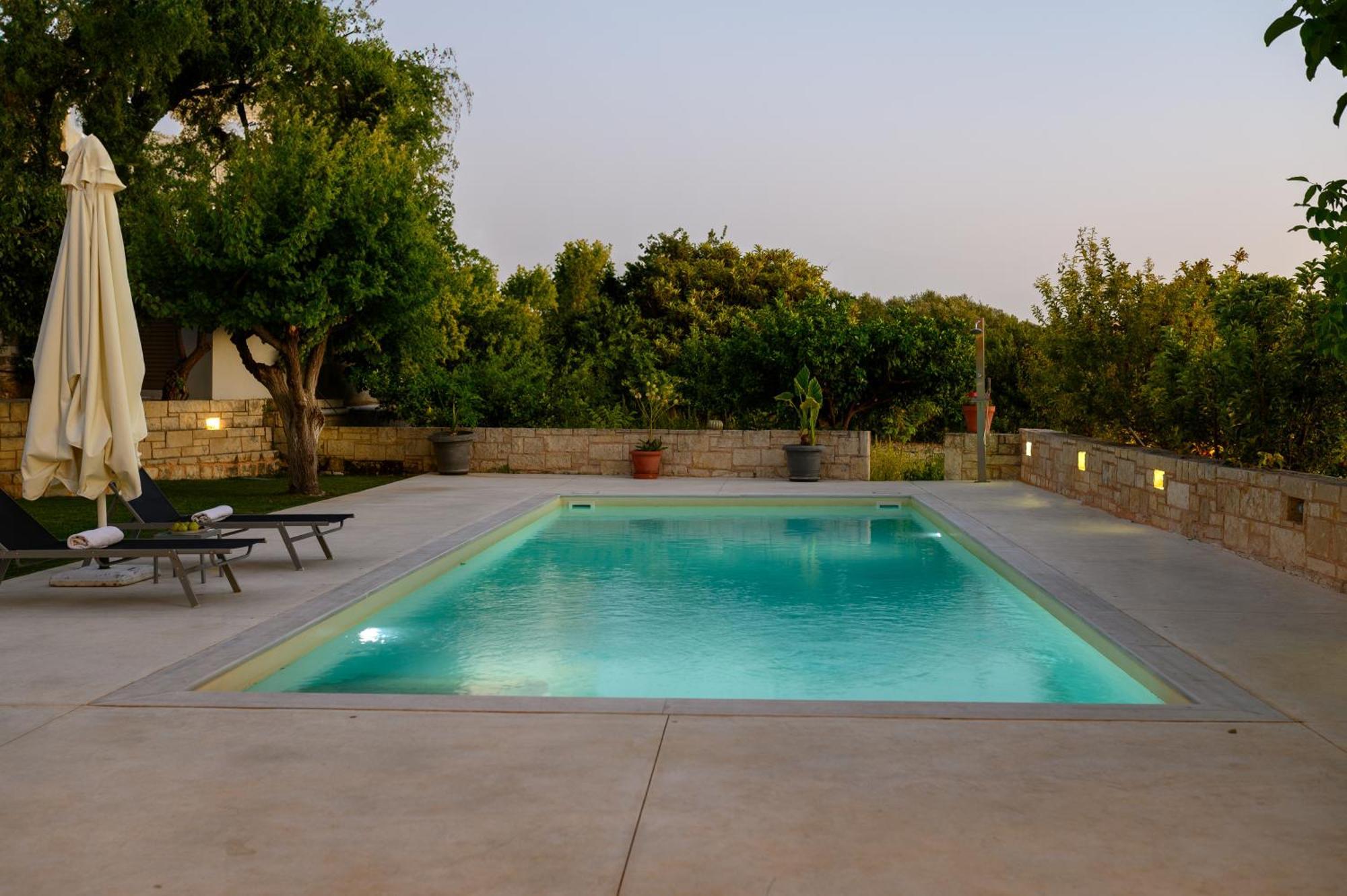 Blue Sky Villa In Crete Epano Vathia Εξωτερικό φωτογραφία