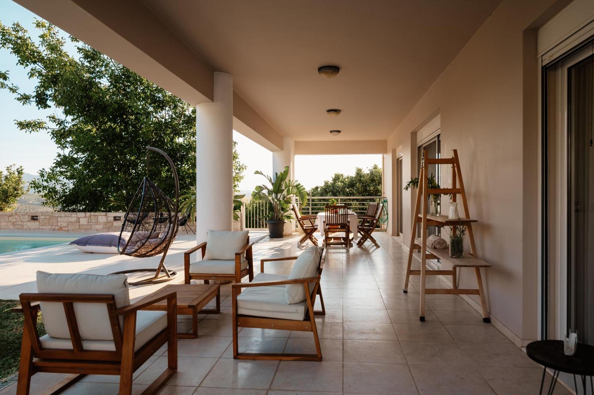 Blue Sky Villa In Crete Epano Vathia Εξωτερικό φωτογραφία